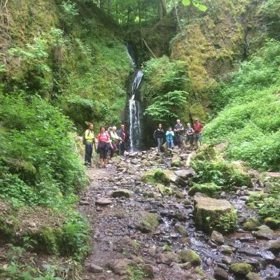 ...et le groupe à la cascade de Soultzbach
