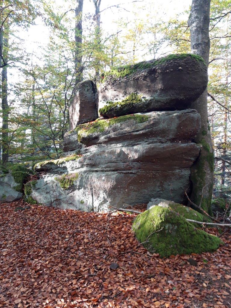 Impressionnant rocher