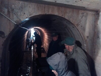 Désensablage du tunnel à Arzviller