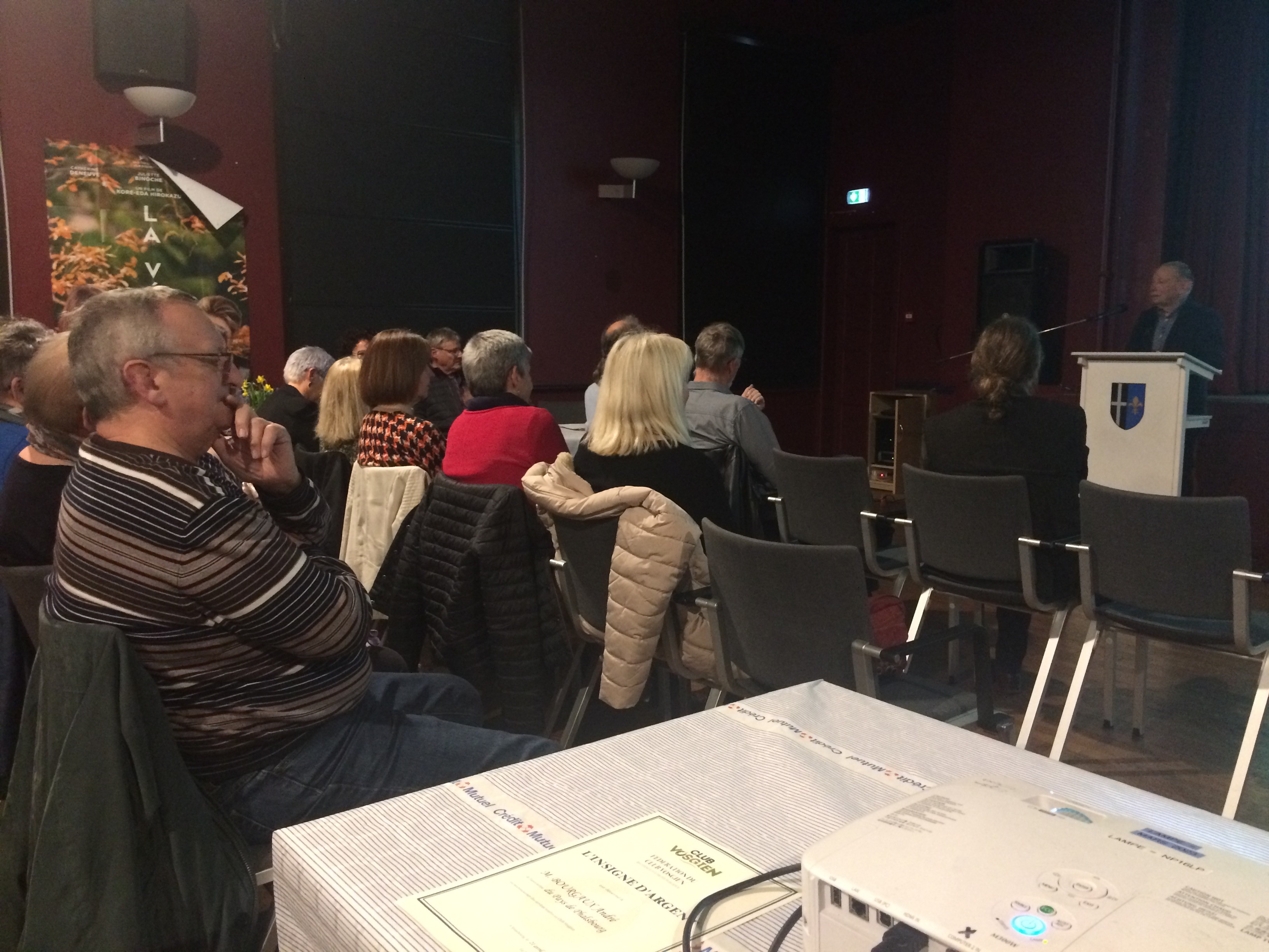 Allocution de François Fischer représentant le Président Fédéral Alain Ferstler excusé