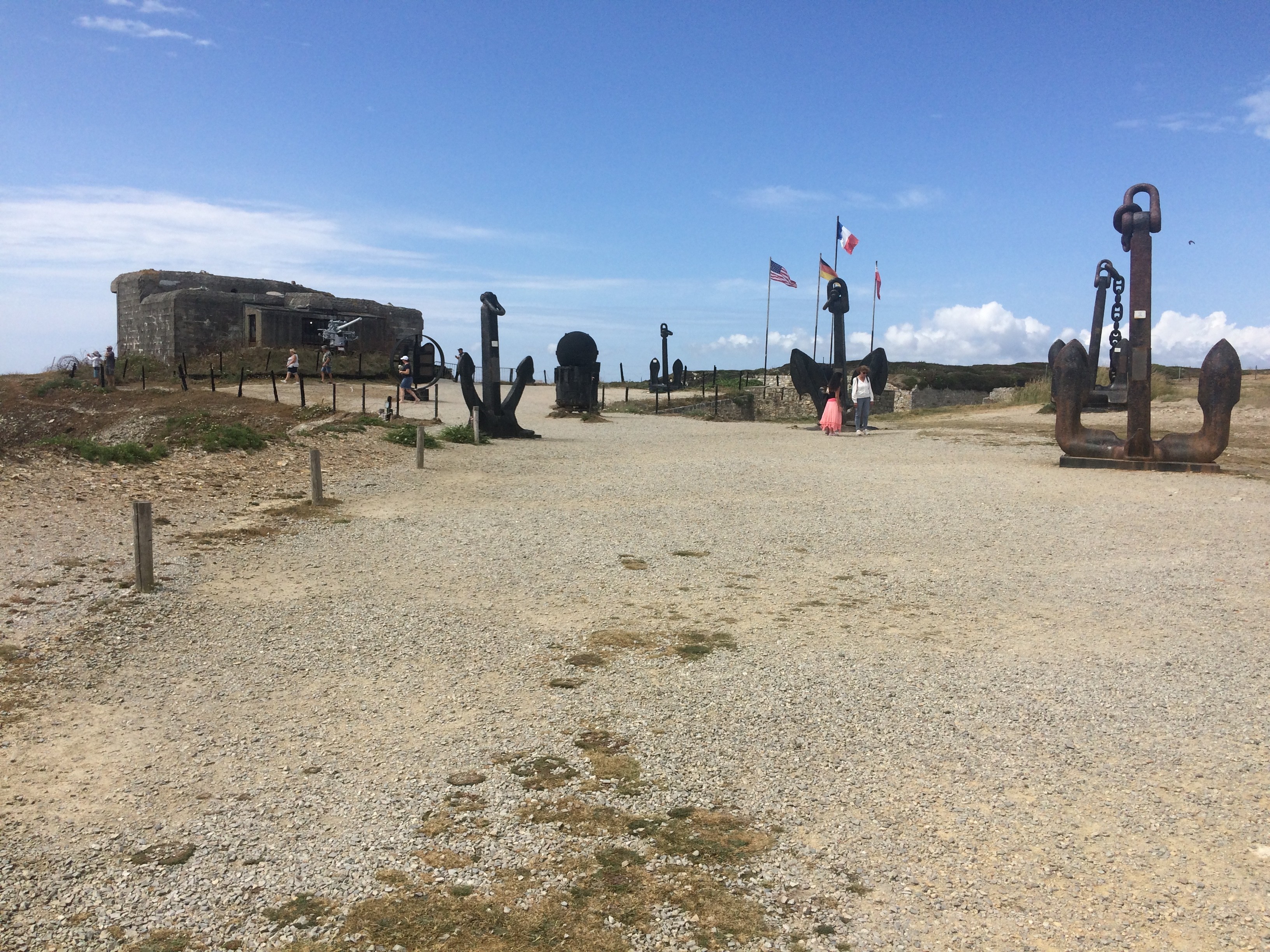 Lignes de défense à Camaret sur mer