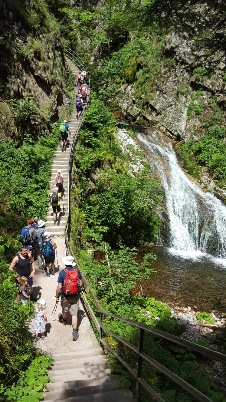 Montée vers Allerheiligen