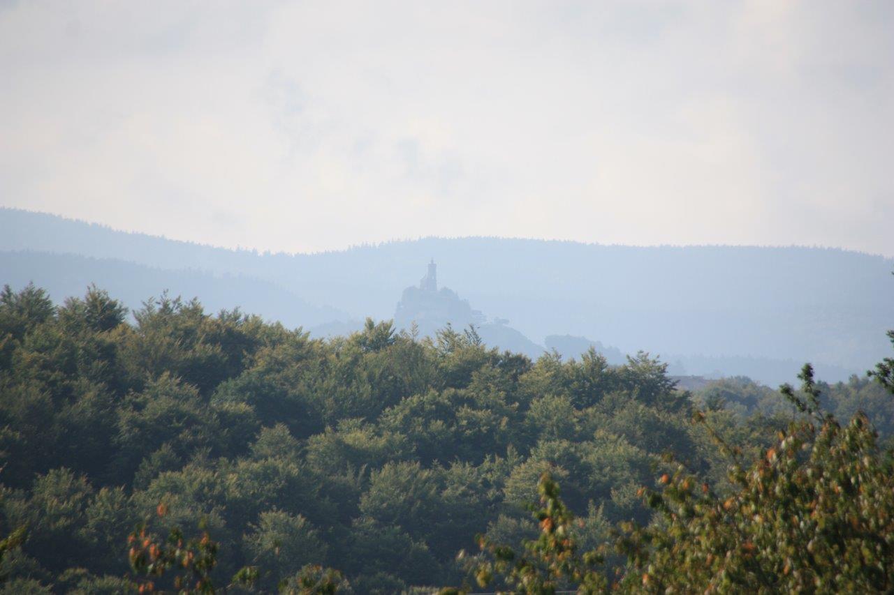 Vue sur le rocher de Dabo