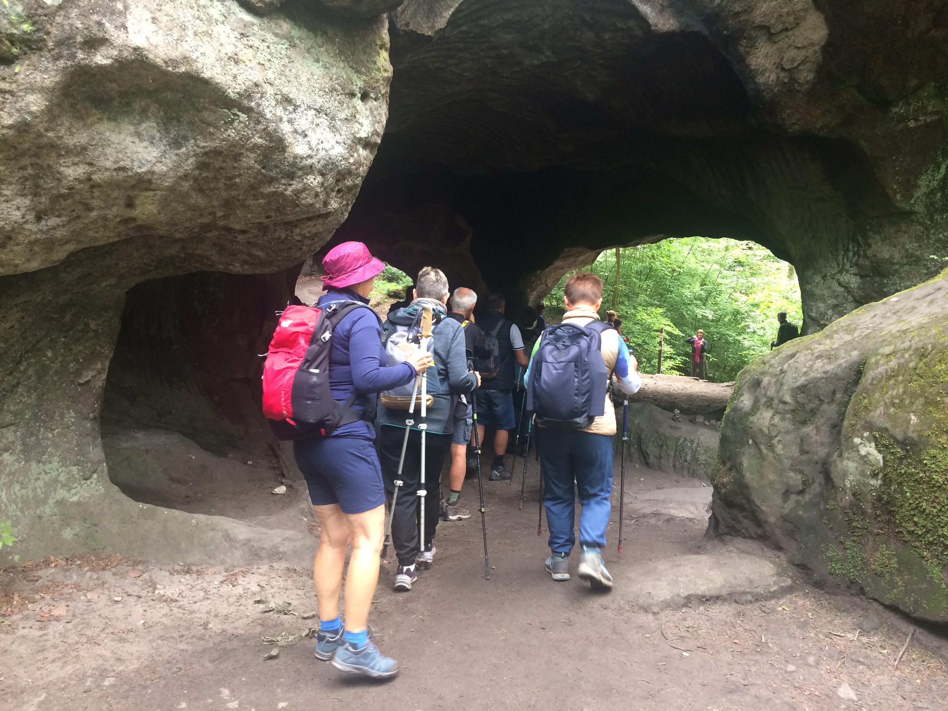 La grotte de l'amphithéâtre à Berdorf