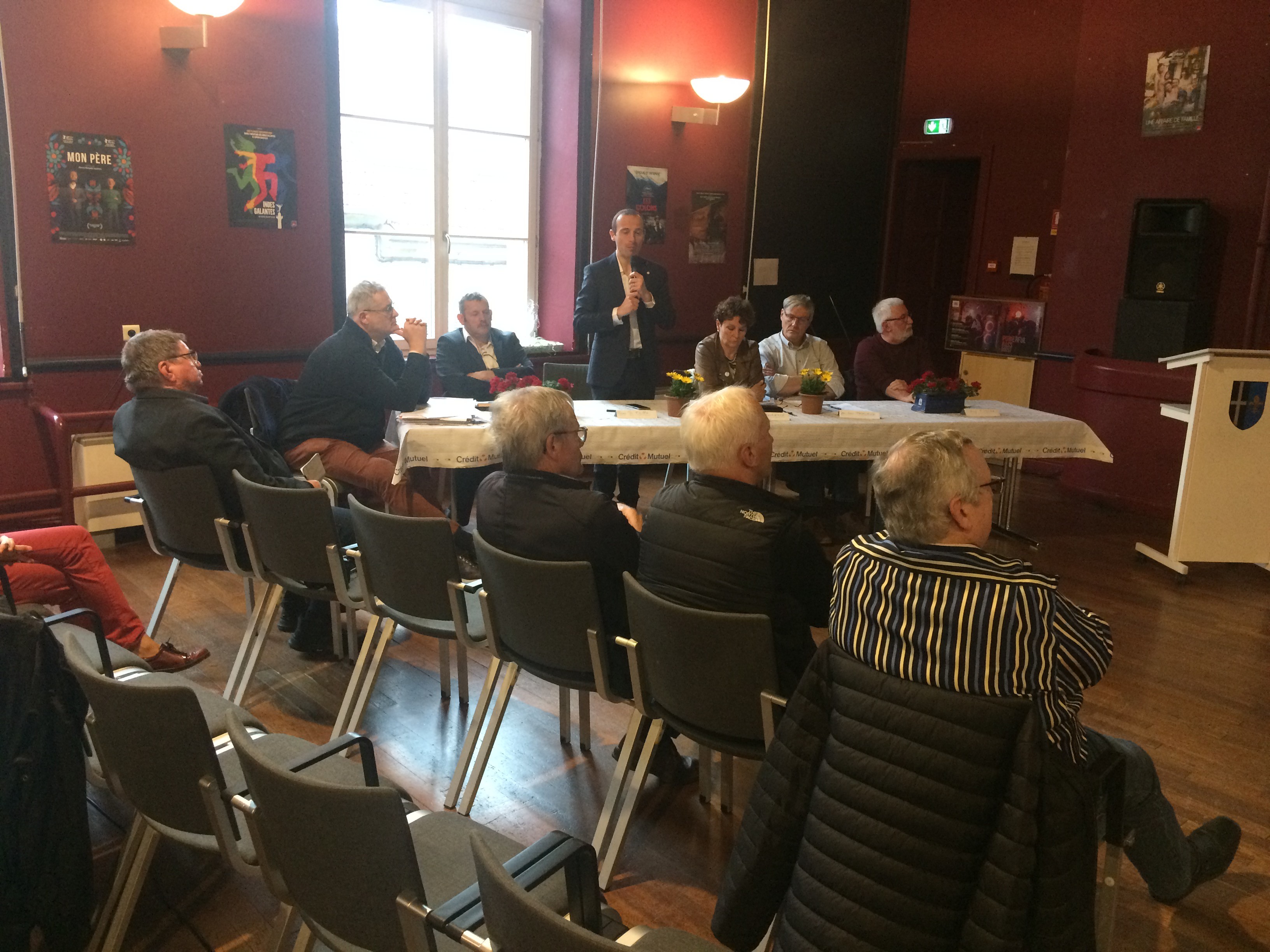 La table des officiels 