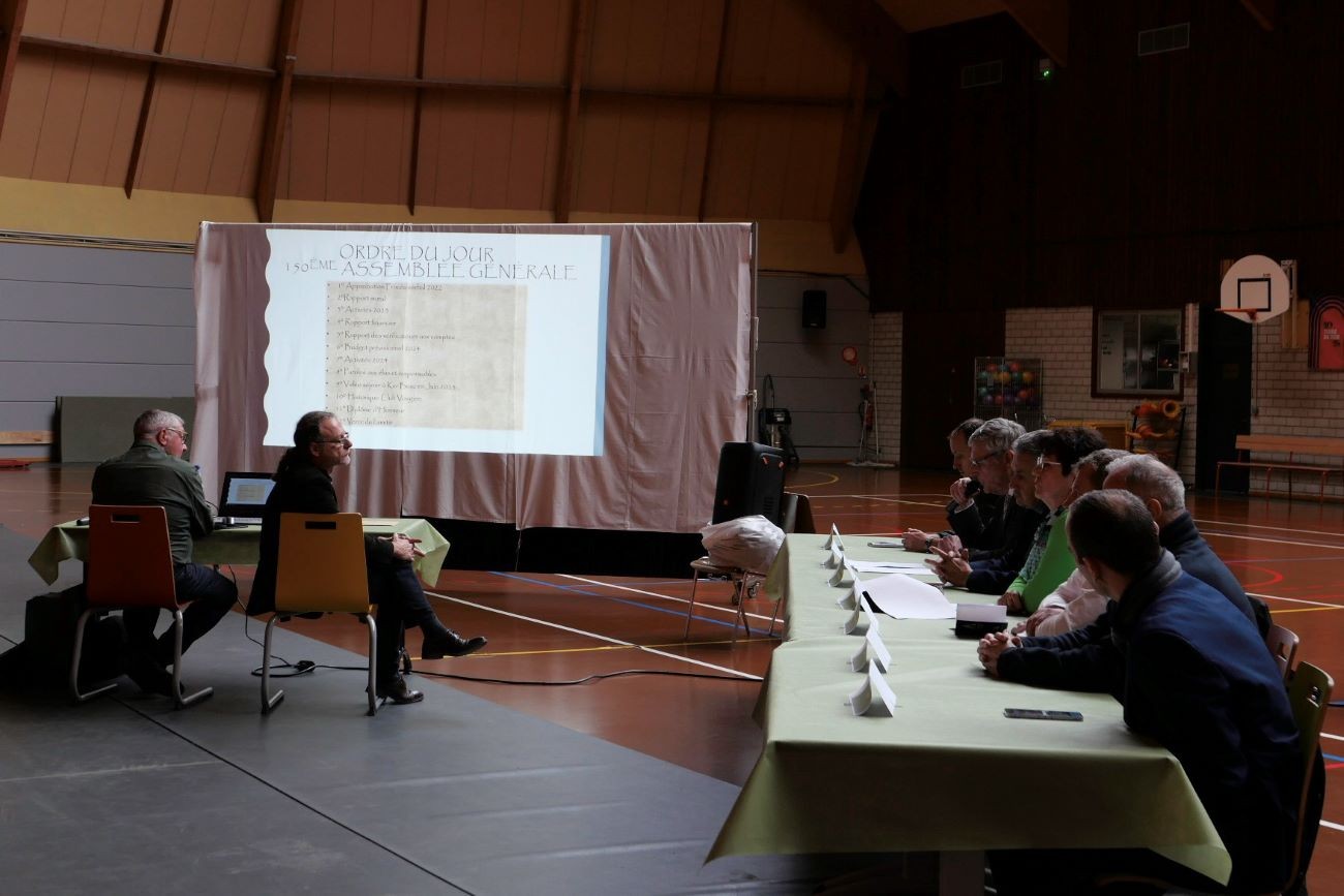 Le programme de la 150ème Assemblée Générale