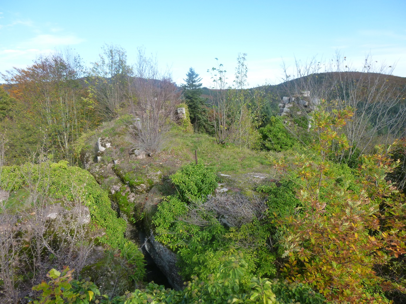 Vue sur le massif