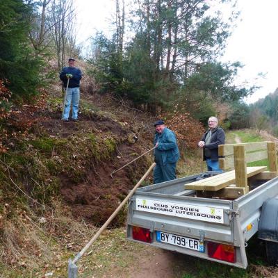 En face du plan incliné