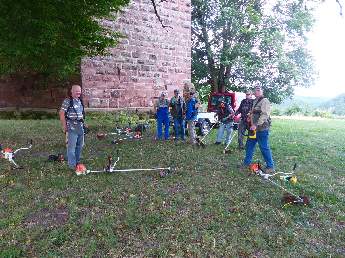 Opération PNPP au château