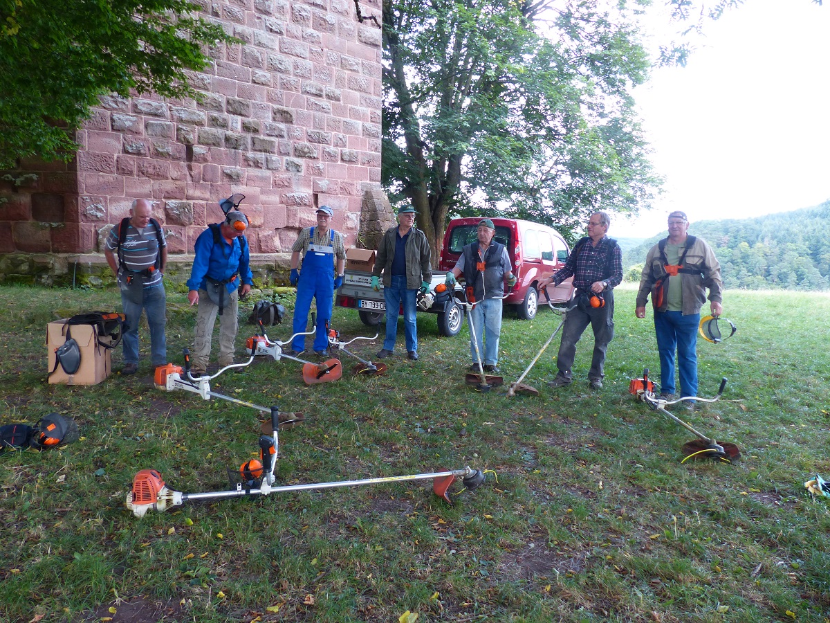 Opération PNPP au château