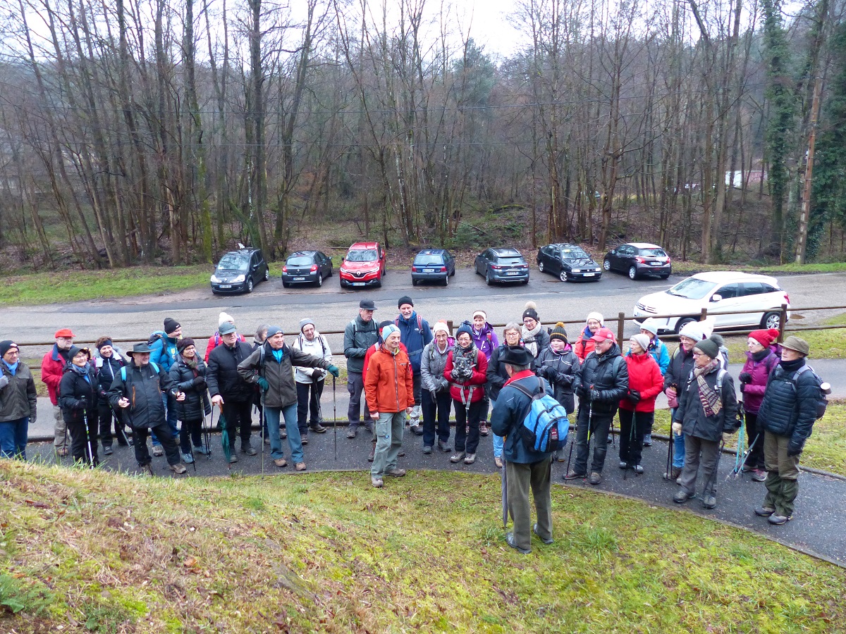 Hofmuhl : Départ de la Marche Trappeur