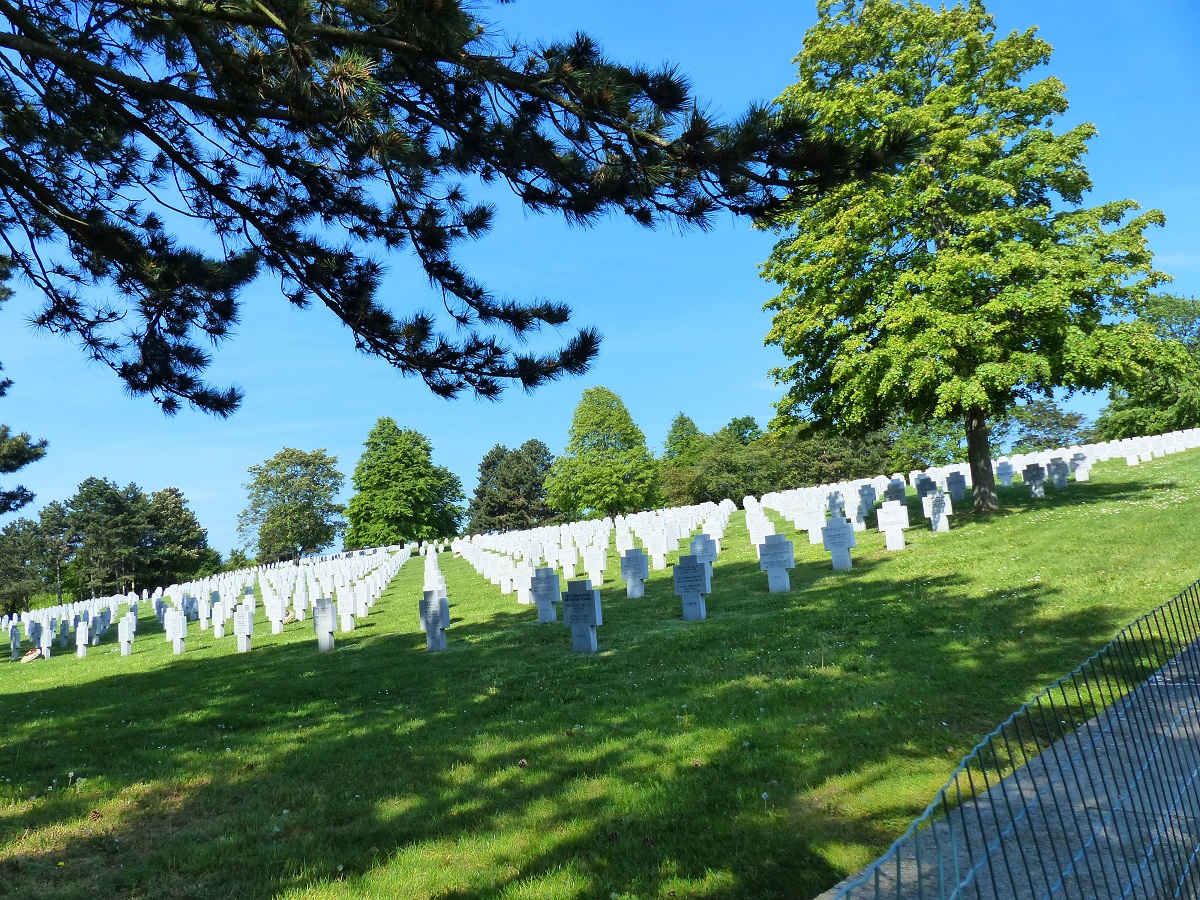 Cimetière allemand à la sortie de Bergheim