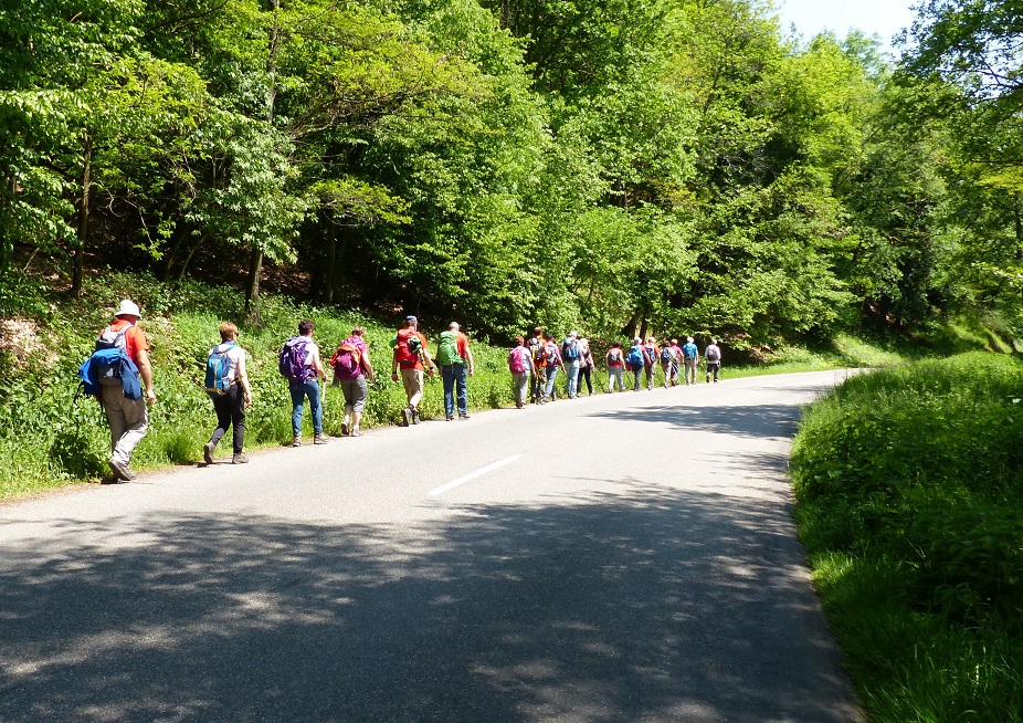 Image d'un parfait déplacement sur route