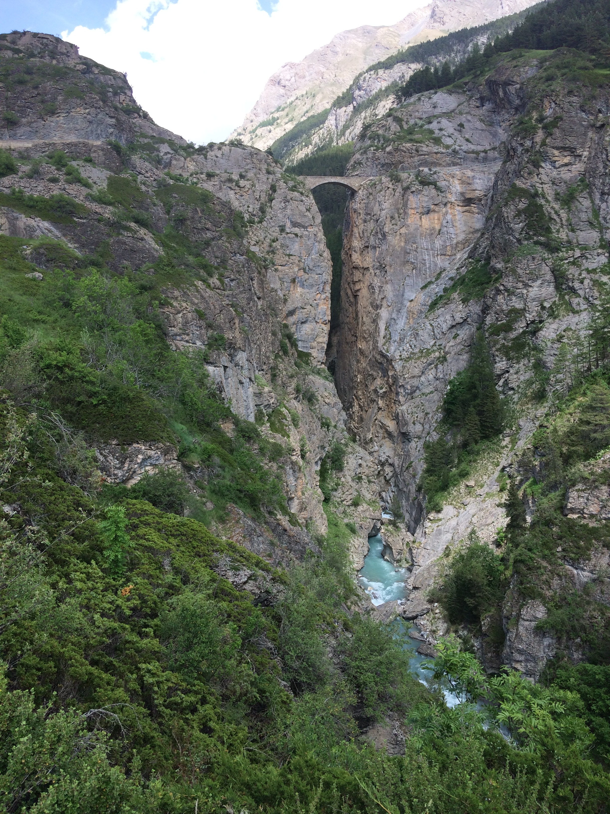 Pont du Chatelet à 108 m de hauteur