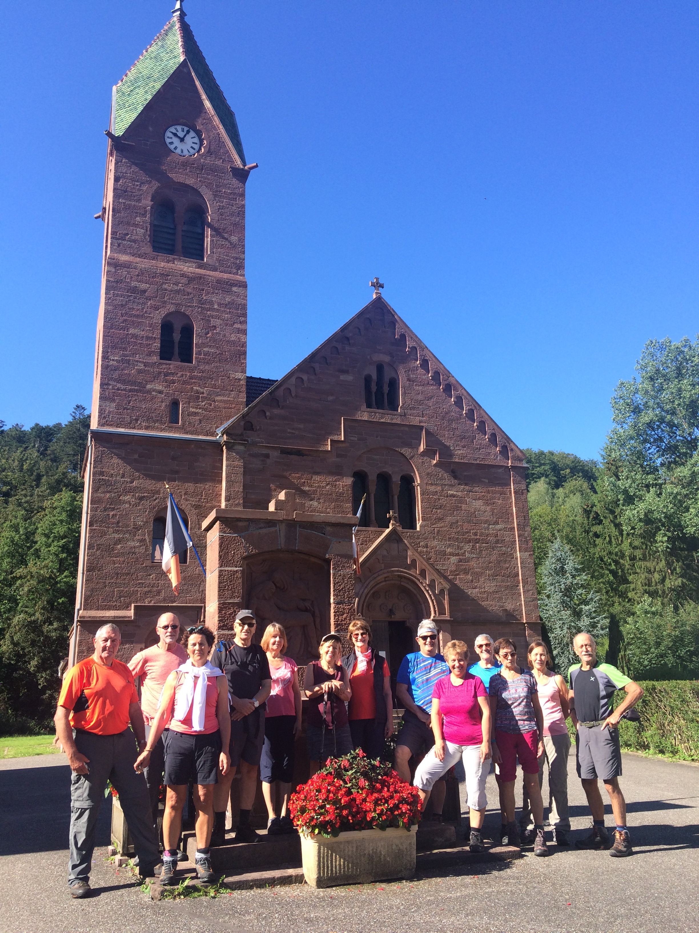 Rando Oberhof - Rocher des Hussards - guide Jean-Claude