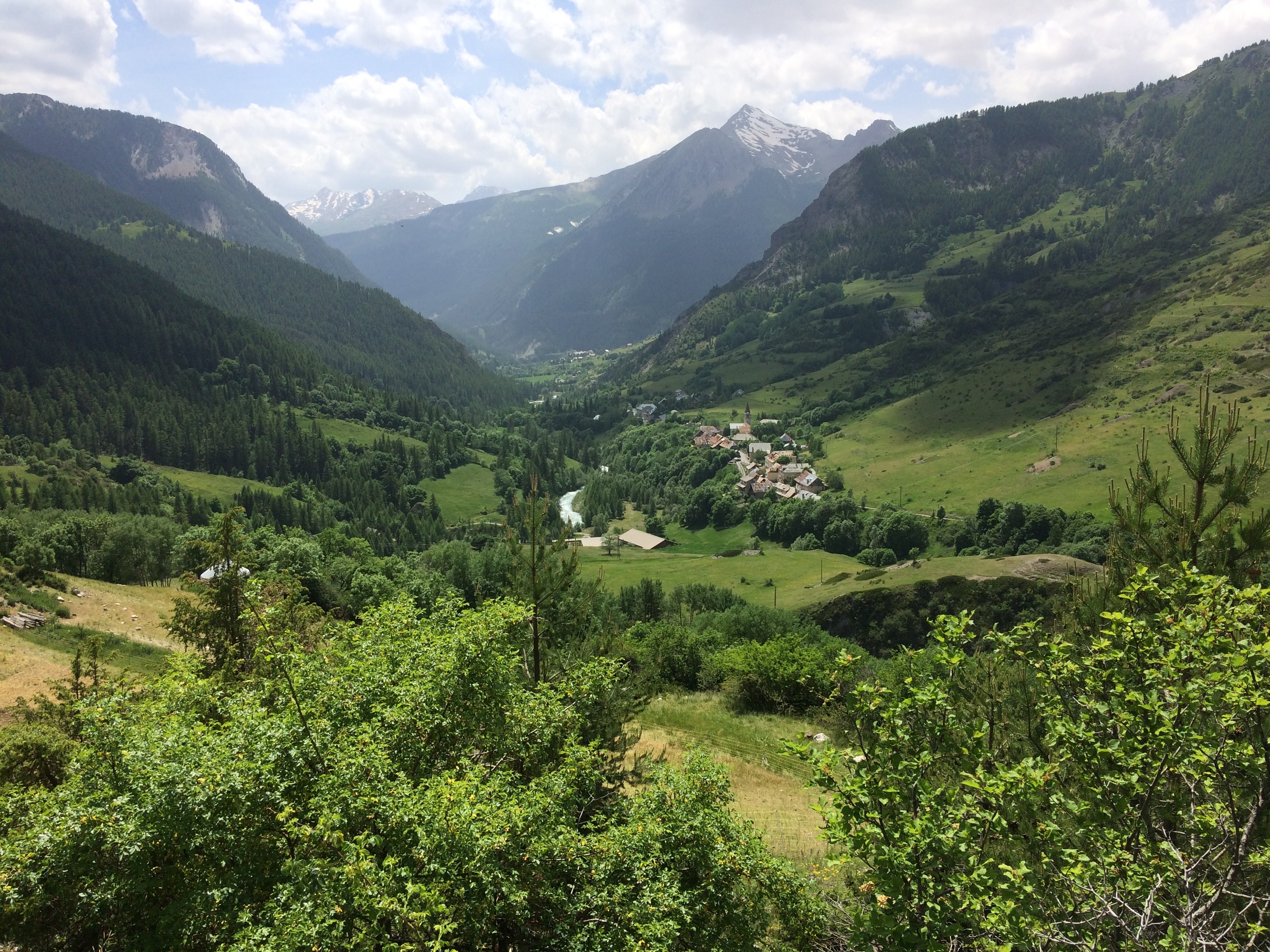 Un village dans la montagne