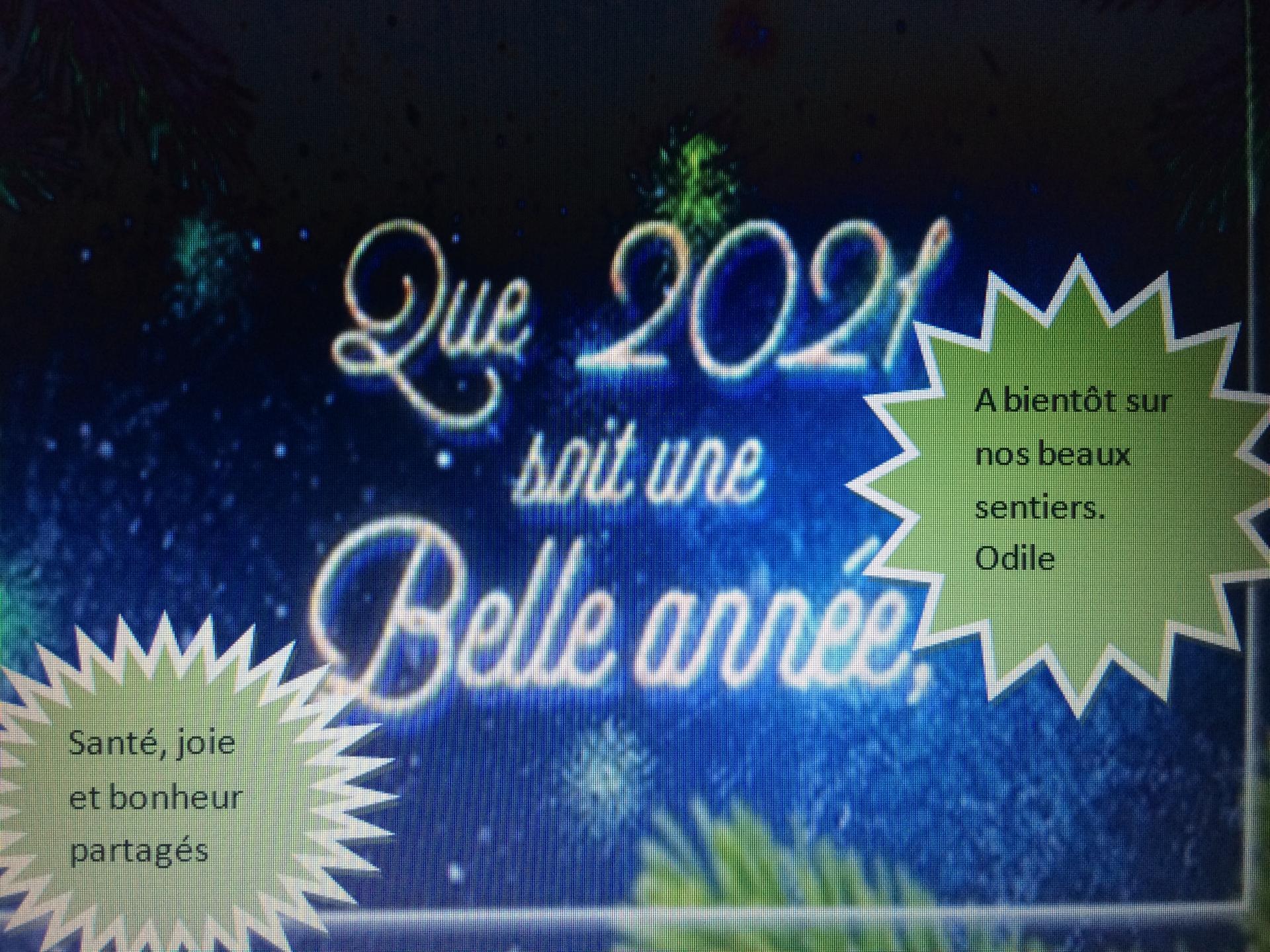 Meilleurs voeux 2021